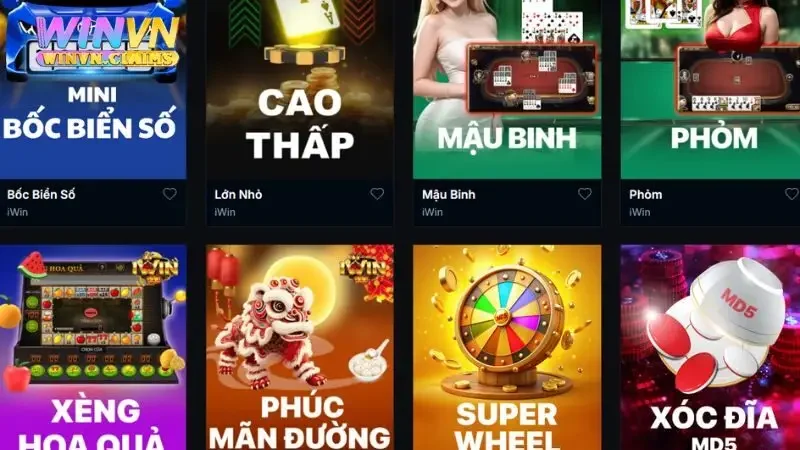Vì sao bạn nên chơi game tại WINVN?